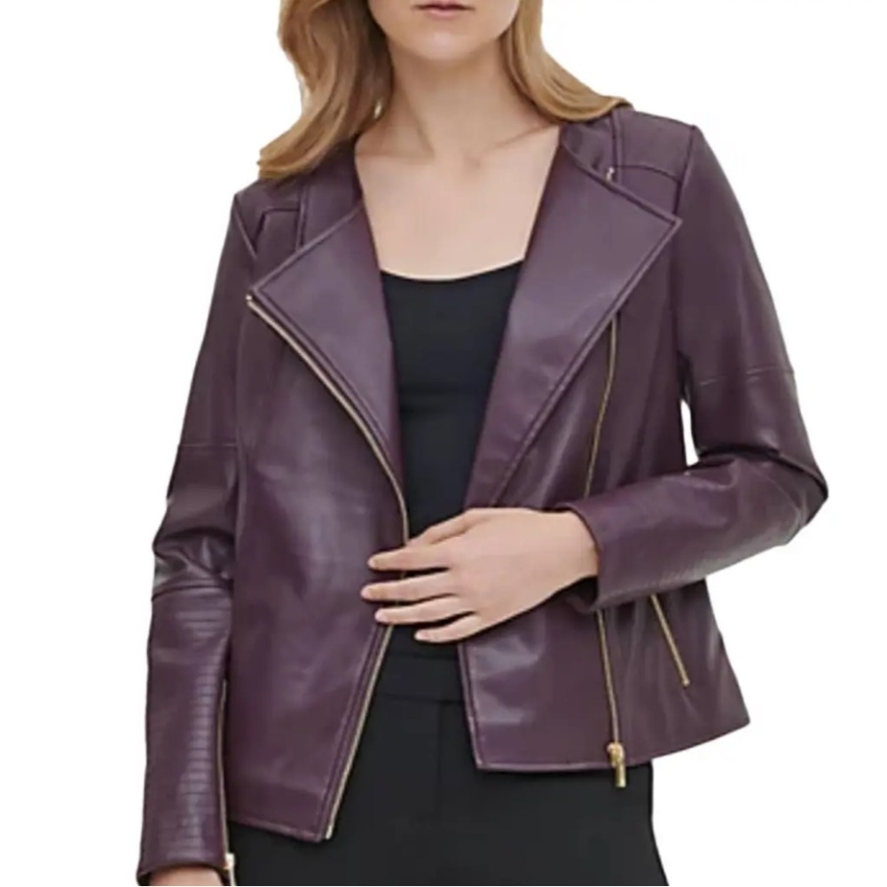 Calvin Klein Women's Faux Leather Jacket